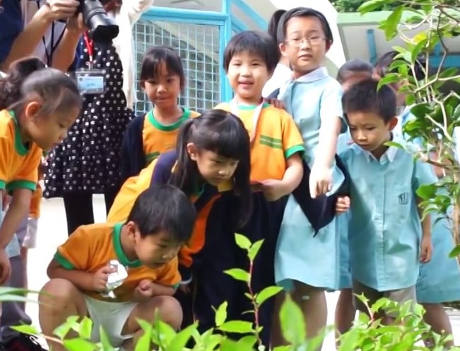 學生校園學習片段