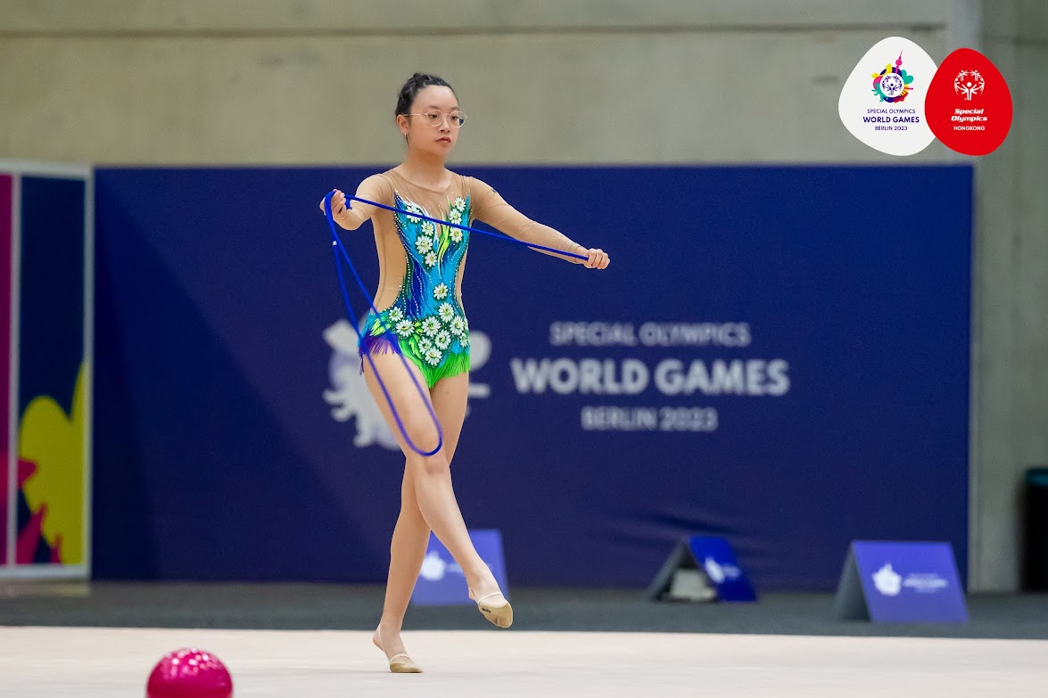 本校學生衛綽妍於柏林特殊奧運會個人賽事上奪得4金1銀佳績